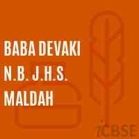 Baba Devaki N.B. J.H.S. Maldah Middle School Logo