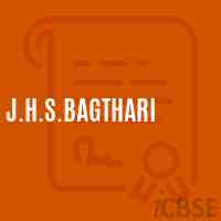 J.H.S.Bagthari Middle School Logo