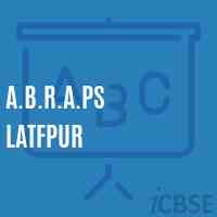A.B.R.A.Ps Latfpur Primary School Logo