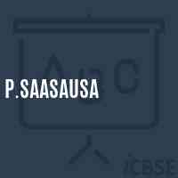 P.Saasausa Primary School Logo