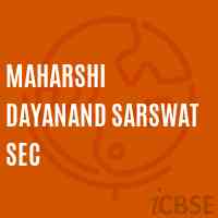 Maharshi Dayanand Sarswat Sec Secondary School Logo