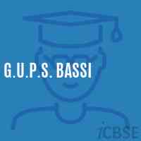 G.U.P.S. Bassi Middle School Logo