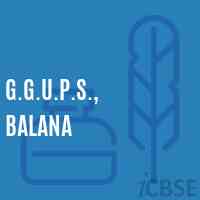 G.G.U.P.S., Balana Middle School Logo