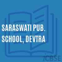 Saraswati Pub. School, Devtra Logo