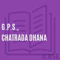 G.P.S., Chatrada Dhana Primary School Logo