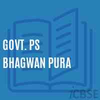 Govt. Ps Bhagwan Pura Primary School Logo