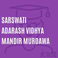 Sarswati Adarash Vidhya Mandir Murdawa Middle School Logo