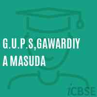 G.U.P.S,Gawardiya Masuda Middle School Logo