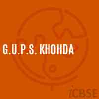 G.U.P.S. Khohda Middle School Logo