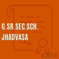 G.Sr.Sec.Sch. Jhadvasa High School Logo