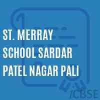 St. Merray School Sardar Patel Nagar Pali Logo