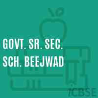 Govt. Sr. Sec. Sch. Beejwad School Logo