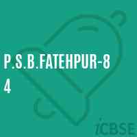 P.S.B.Fatehpur-84 Primary School Logo