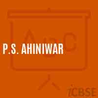P.S. Ahiniwar Primary School Logo