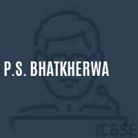 P.S. Bhatkherwa Primary School Logo