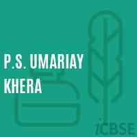 P.S. Umariay Khera Primary School Logo