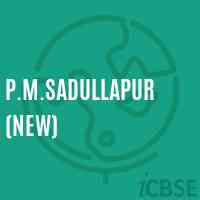 P.M.Sadullapur (New) Middle School Logo