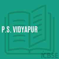 P.S. Vidyapur Primary School Logo