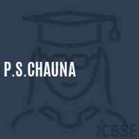 P.S.Chauna Primary School Logo