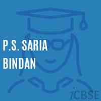 P.S. Saria Bindan Primary School Logo