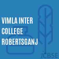 Vimla Inter College Robertsganj High School Logo