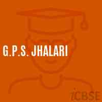 G.P.S. Jhalari Primary School Logo