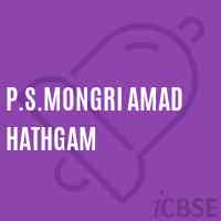 P.S.Mongri Amad Hathgam Primary School Logo
