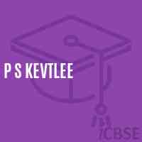 P S Kevtlee Primary School Logo