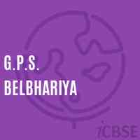 G.P.S. Belbhariya Primary School Logo