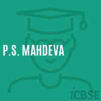 P.S. Mahdeva Primary School Logo