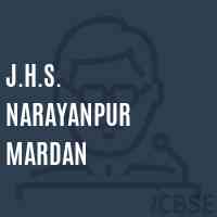 J.H.S. Narayanpur Mardan Middle School Logo