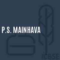 P.S. Mainhava Primary School Logo