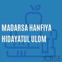 Madarsa Hanfiya Hidayatul Ulom Secondary School Logo