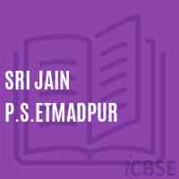 Sri Jain P.S.Etmadpur Primary School Logo