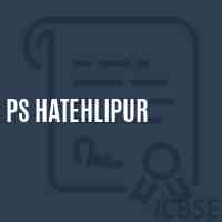 Ps Hatehlipur Primary School Logo