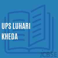 Ups Luhari Kheda Middle School Logo