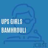 Ups Girls Bamhrouli Middle School Logo