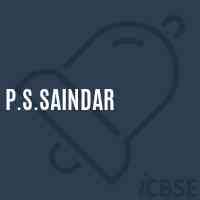 P.S.Saindar Primary School Logo