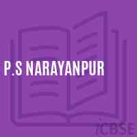 P.S Narayanpur Primary School Logo