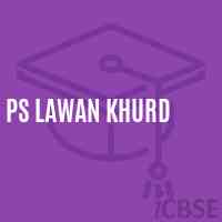 Ps Lawan Khurd Primary School Logo