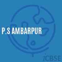 P.S Ambarpur Primary School Logo