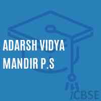 Adarsh Vidya Mandir P.S Primary School Logo