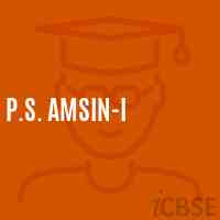 P.S. Amsin-I Primary School Logo