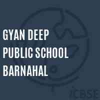 Gyan Deep Public School Barnahal Logo