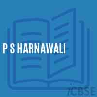 P S Harnawali Primary School Logo