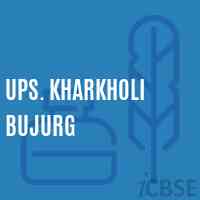 Ups. Kharkholi Bujurg Middle School Logo