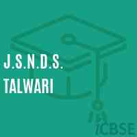 J.S.N.D.S. Talwari Primary School Logo