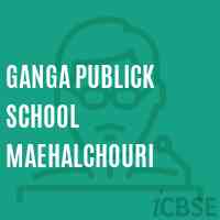 Ganga Publick School Maehalchouri Logo
