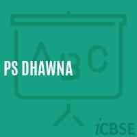 Ps Dhawna Primary School Logo