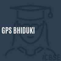 Gps Bhiduki Primary School Logo